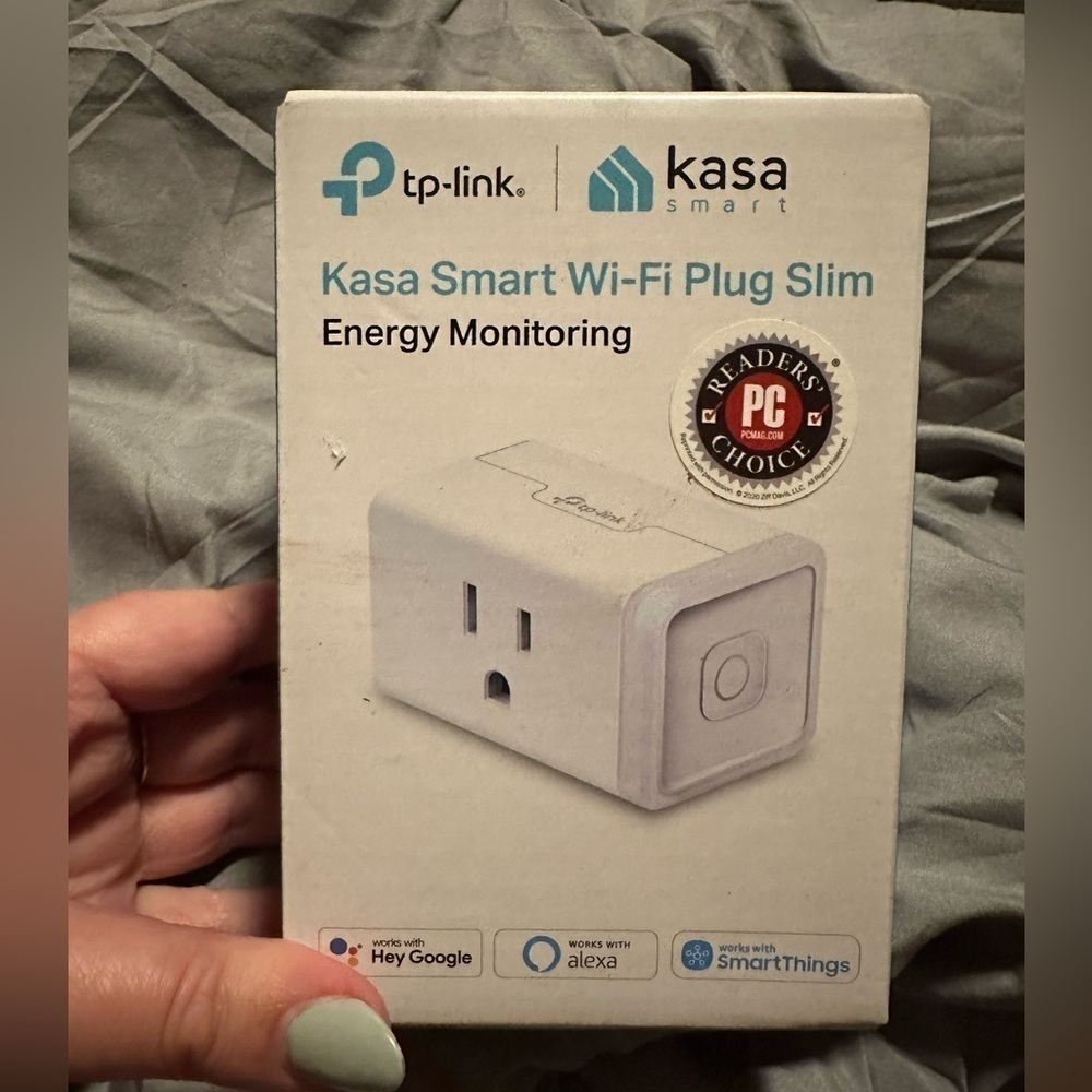 Kasa Smart WiFi Plug Slim with Energy Monitoring